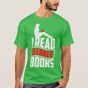 Bookworm verbotene Bücher Lesen von Literatur T-Shirt