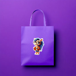 Bookworm Vinyl Sticker