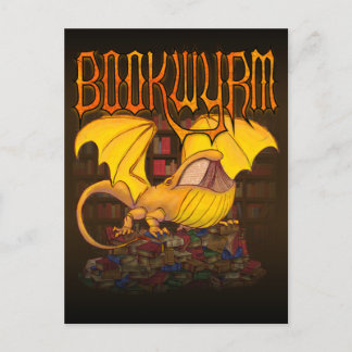 Bookwyrm: Der Bibliotheksdrache Postkarte