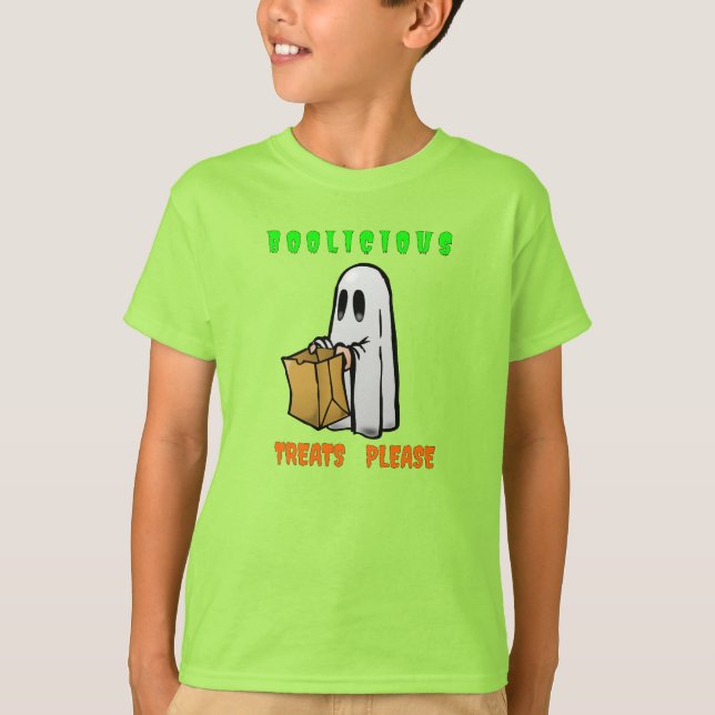 Boolicious Leckereien Bitte T-Shirt (Vorderseite)