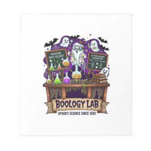 Boology-Labor Gruselige Wissenschaft Geister-Wisse Notizblock