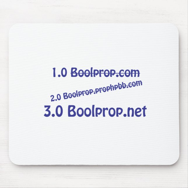 Boolprop bewegt Mousepad (Vorne)