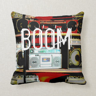 Boom Box Boombox Retro 1980er 80er Bunt Vintage Kissen