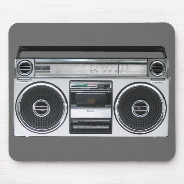 Boom Box Mousepad (Vorne)