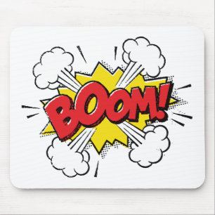 Boom-Cartoon-Entwurf Mousepad