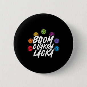 Boom Chakra Lacka Yoga Meditation Reiki Spirituell Button