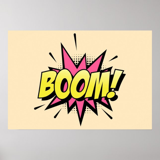 Boom-Comic Poster (Vorne)