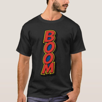 BOOM-Comic-Style-Typografie T-Shirt