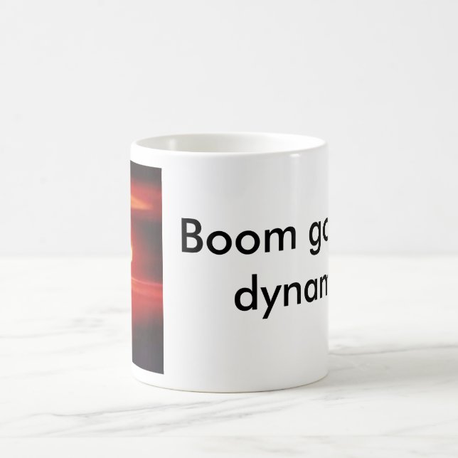 Boom geht das Dynamit! Tasse (Mittel)