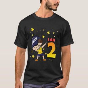 Boom I m 2 Birthday Boy 3. Geburtstag Party T-Shirt