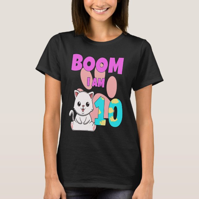 Boom Im 10 Cat T-Shirt (Vorderseite)