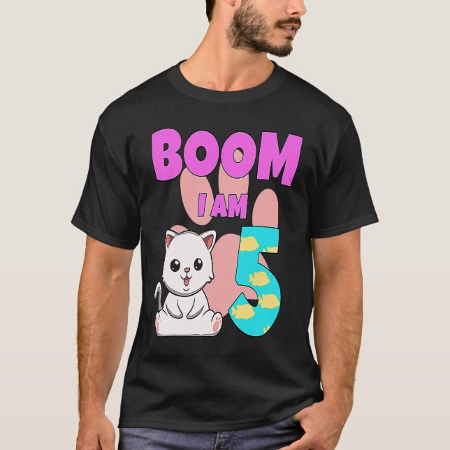 Boom Im 5 Cat T-Shirt (Vorderseite)