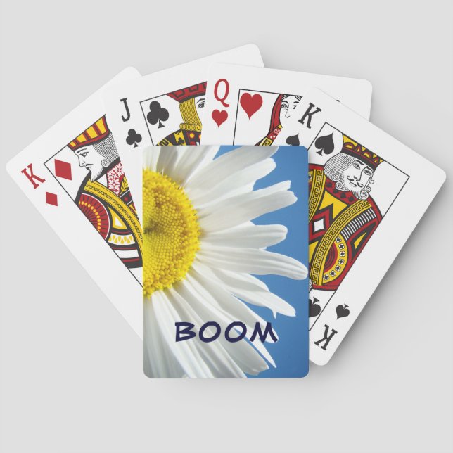 BOOM Karten spielen Kalte Blume Deck Spielkarten (Rückseite)