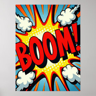 BOOM! Pop Kunstexplosion Poster
