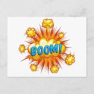 Boom Postkarte