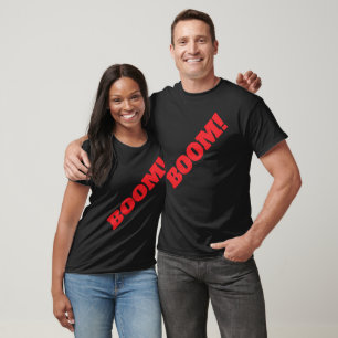 BOOM Professionell elegante moderne minimalistisch T-Shirt