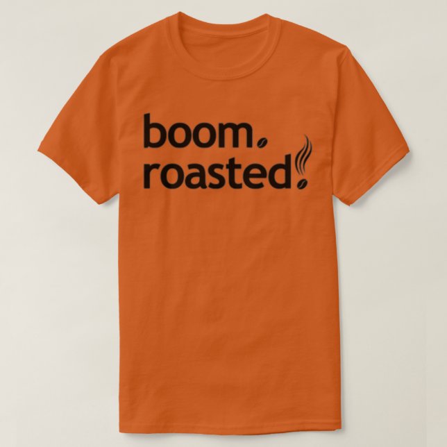 Boom Röstbohnen Funny Barista Kaffee Espresso S T-Shirt (Design vorne)