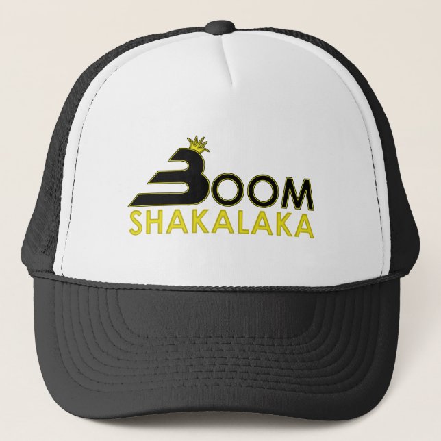 Boom Shakalaka Truckerkappe (Vorderseite)