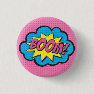 BOOM! Superhero-Button GV2 Button