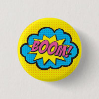 BOOM! Supermädchen-Button GV2