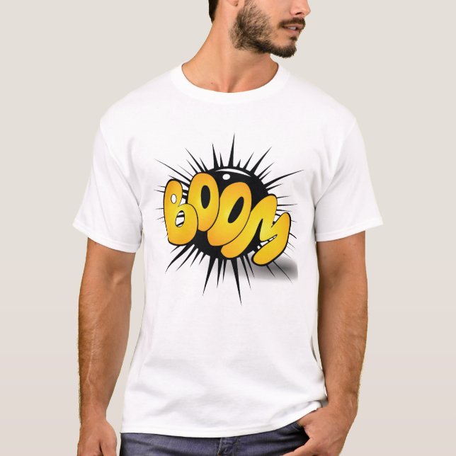 BOOM T-Shirt (Vorderseite)