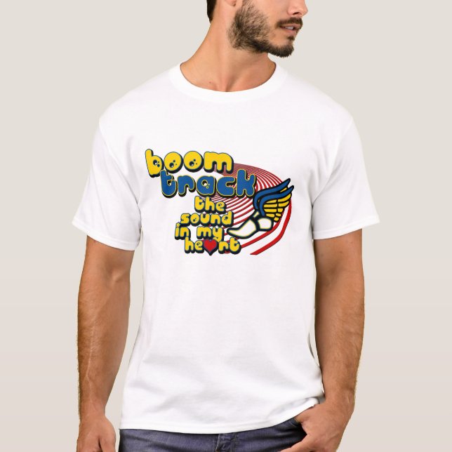 Boom Track T-Shirt (Vorderseite)