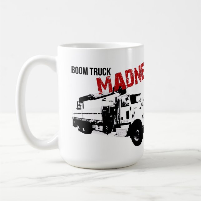 Boom Truck MADNESS Tasse (Links)