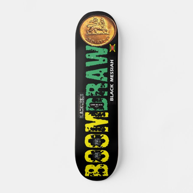 BOOM ZEICHN Skateboard (Vorderseite)
