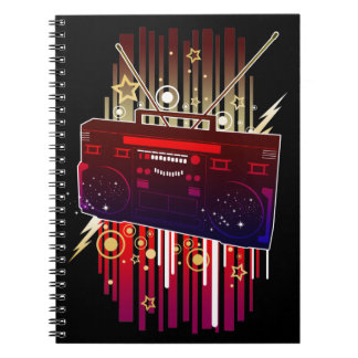Boombox-Blast Notizblock