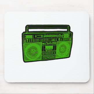 boombox Getto-Bläserradio Mousepad