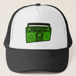 boombox Getto-Bläserradio Truckerkappe