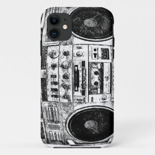 Boombox Graffiti iPhone 11 Hülle