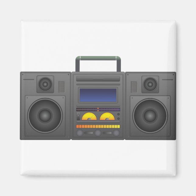 Boombox Magnet (Vorne)