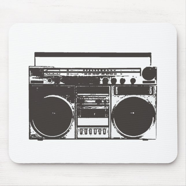 Boombox-Mauspad Mousepad (Vorne)
