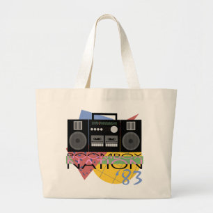 Boombox Nation 83 Jumbo Stoffbeutel