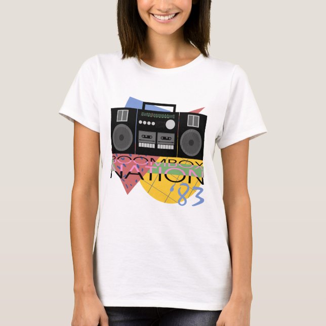 Boombox Nation 83 T-Shirt (Vorderseite)