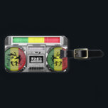 boombox Reggae Gepäckanhänger<br><div class="desc"></div>