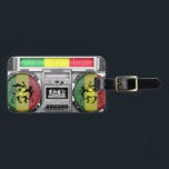 boombox Reggae Gepäckanhänger<br><div class="desc"></div>