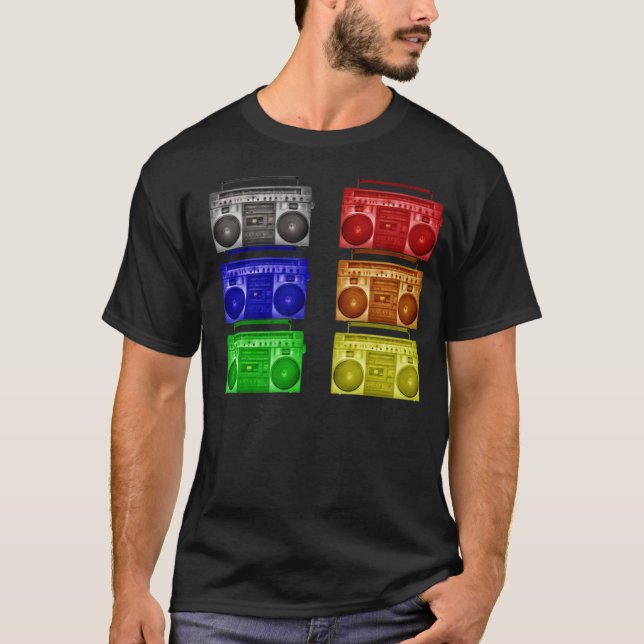 Boombox T-Shirt (Vorderseite)