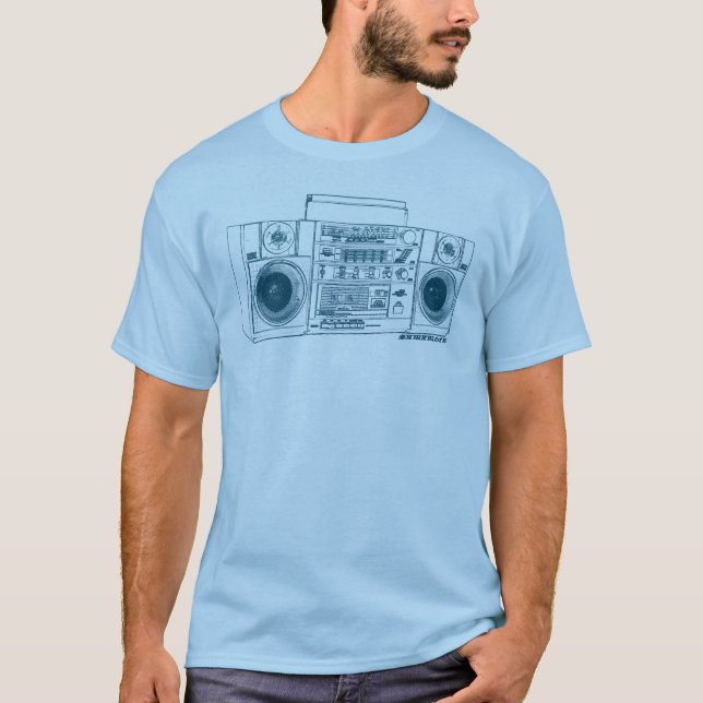 boombox T-Shirt (Vorderseite)