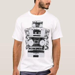 Boombox Tanz-Roboter T-Shirt