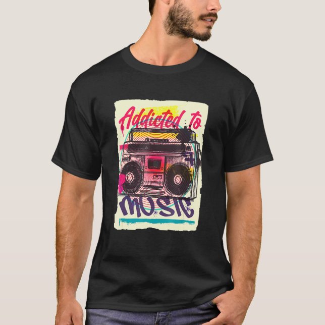 Boombox Urban T-Shirt (Vorderseite)
