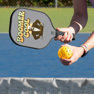 Boomer Cool Pickleball Paddle - Funny Retro Sports