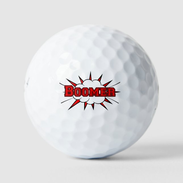 Boomer Golfball (Vorderseite)