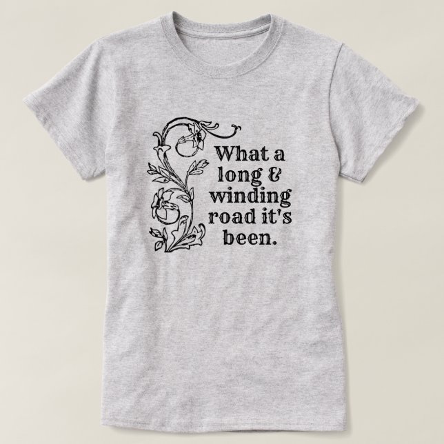 Boomer Long and Winding Road T-Shirt (Design vorne)