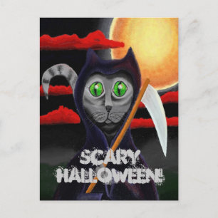 Boomer the DeathCat Postkarte