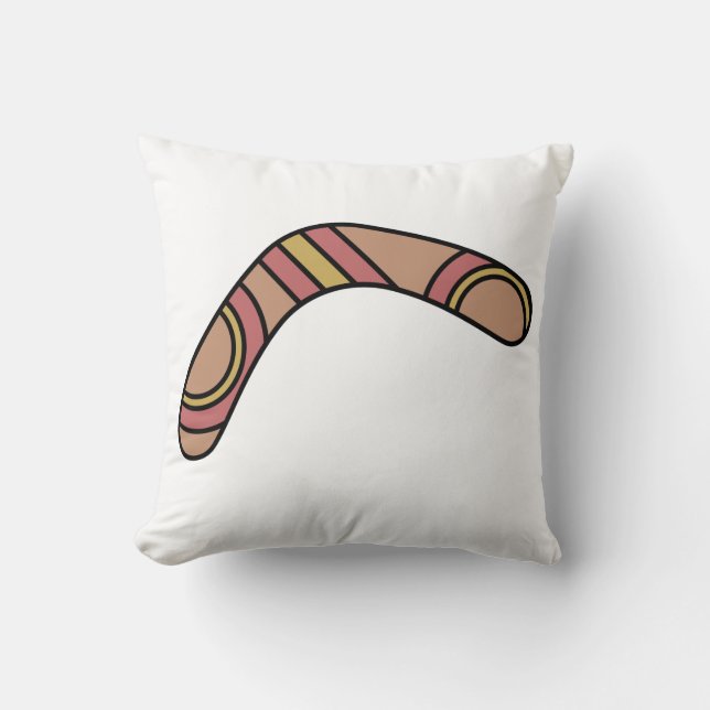 Boomerang Kissen (Vorderseite)