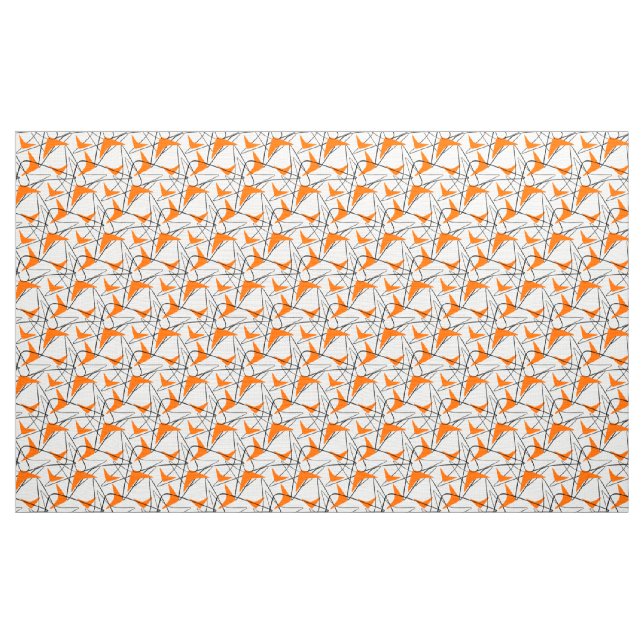 Boomerang Mitte des Jahrhunderts Stoff (Yard (91,4 cm))