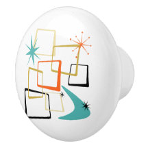 Boomerang-Plätze im Atomzeitalter Mitte des Jahrhu