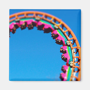 Boomerang Roller Untersetzer Worlds of Fun, KC Magnet